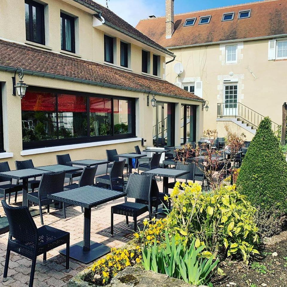 Logis Hotel Restaurant Le Moulin De La Coudre Venoy ภายนอก รูปภาพ